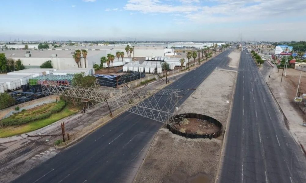 Daña tormenta eléctrica red de CFE en Mexicali