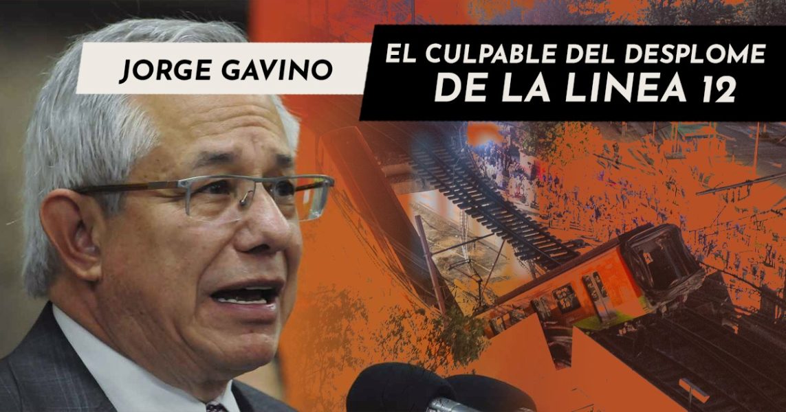 Jorge Gabiño el responsable de las muertes de la linea 12