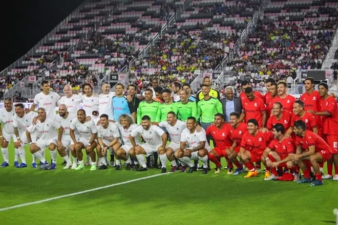 Tango vence a Samba de Ronaldinho y Jorge Campos en duelo de Leyendas de Conmebol