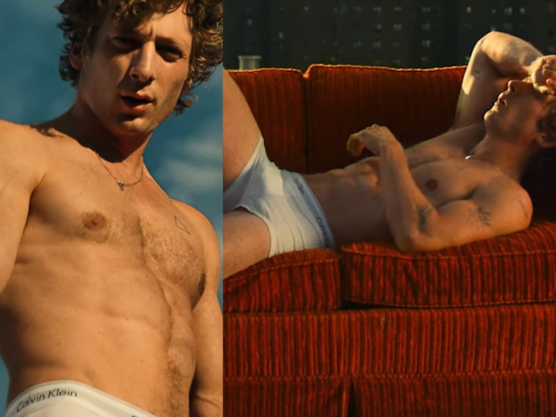 Jeremy Allen White, supuesto novio de Rosalía, posa en ropa interior de Calvin Klein