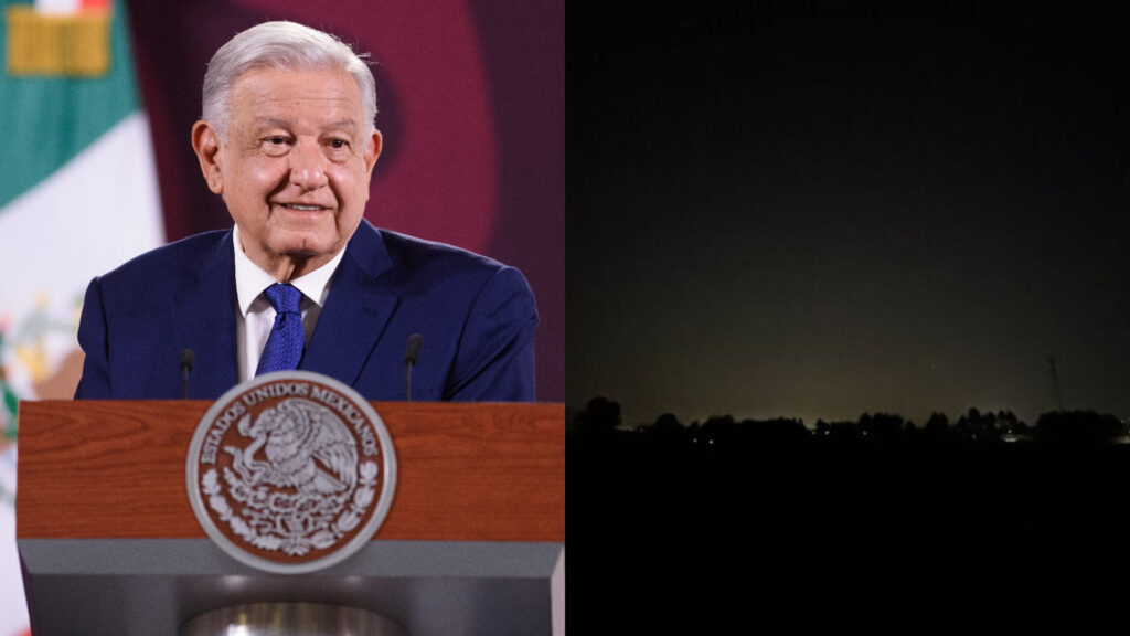 Apagones en el país “porque fue muy intenso el calor”, explica AMLO