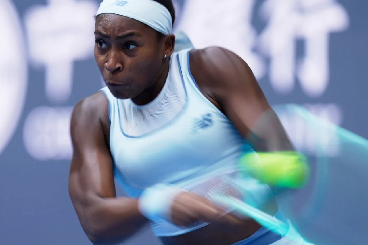 Gana Coco Gauff y se mete a semis en el Abierto de China